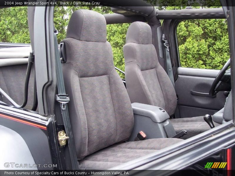 Black / Dark Slate Gray 2004 Jeep Wrangler Sport 4x4