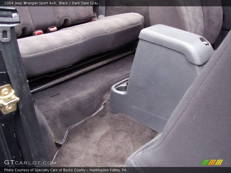 Black / Dark Slate Gray 2004 Jeep Wrangler Sport 4x4
