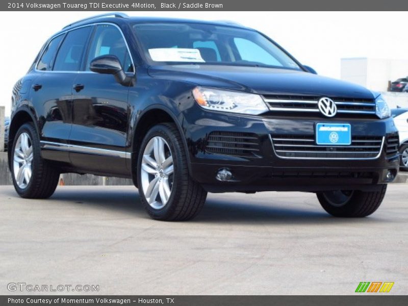 Black / Saddle Brown 2014 Volkswagen Touareg TDI Executive 4Motion