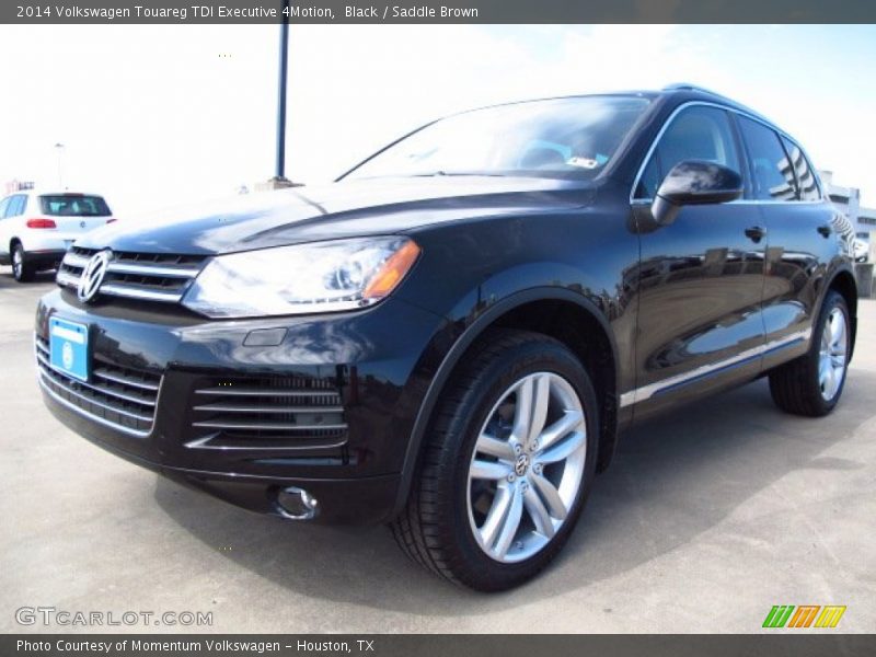 Black / Saddle Brown 2014 Volkswagen Touareg TDI Executive 4Motion