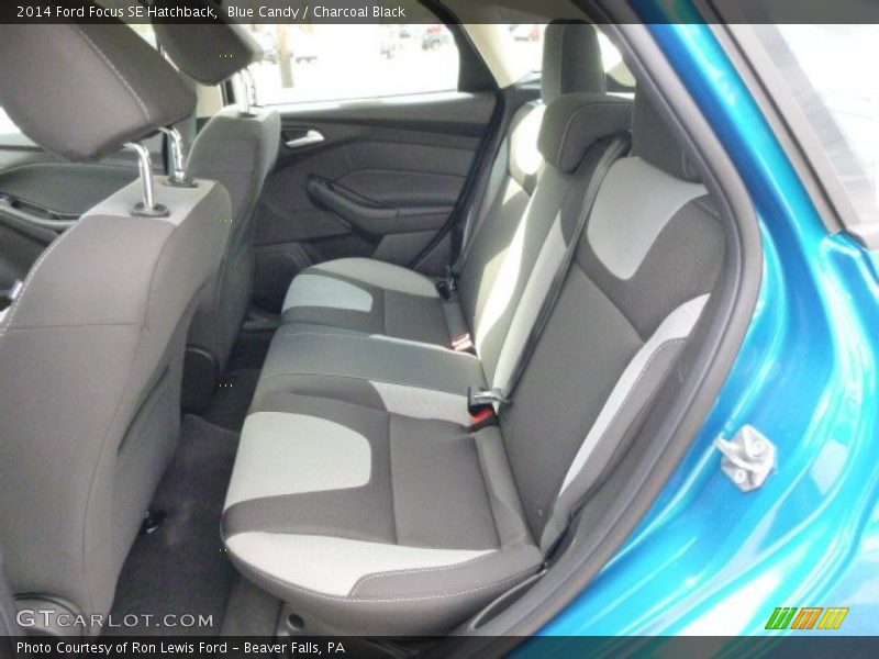 Blue Candy / Charcoal Black 2014 Ford Focus SE Hatchback