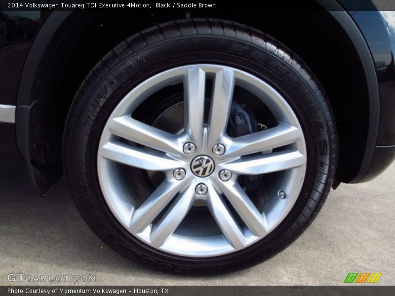 Black / Saddle Brown 2014 Volkswagen Touareg TDI Executive 4Motion