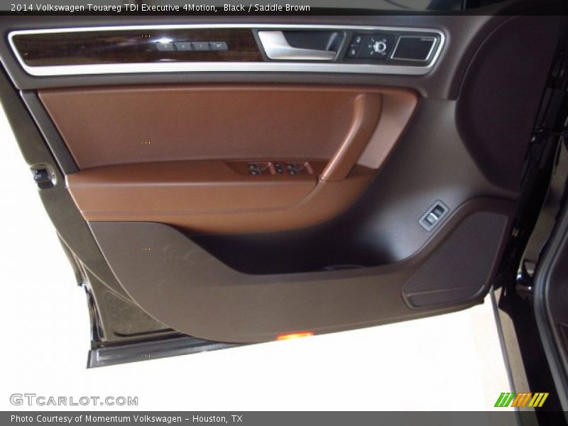 Black / Saddle Brown 2014 Volkswagen Touareg TDI Executive 4Motion