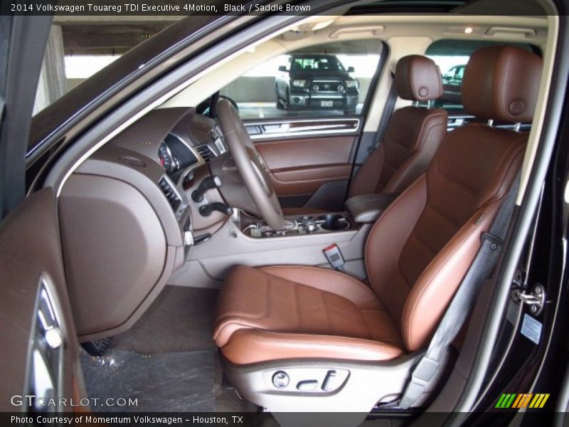 Black / Saddle Brown 2014 Volkswagen Touareg TDI Executive 4Motion