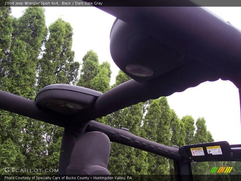 Black / Dark Slate Gray 2004 Jeep Wrangler Sport 4x4