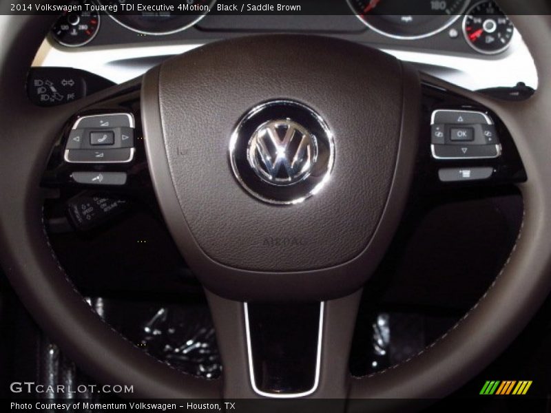 Black / Saddle Brown 2014 Volkswagen Touareg TDI Executive 4Motion