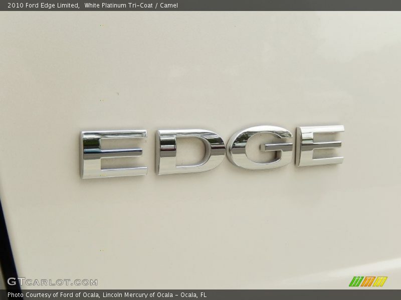 White Platinum Tri-Coat / Camel 2010 Ford Edge Limited