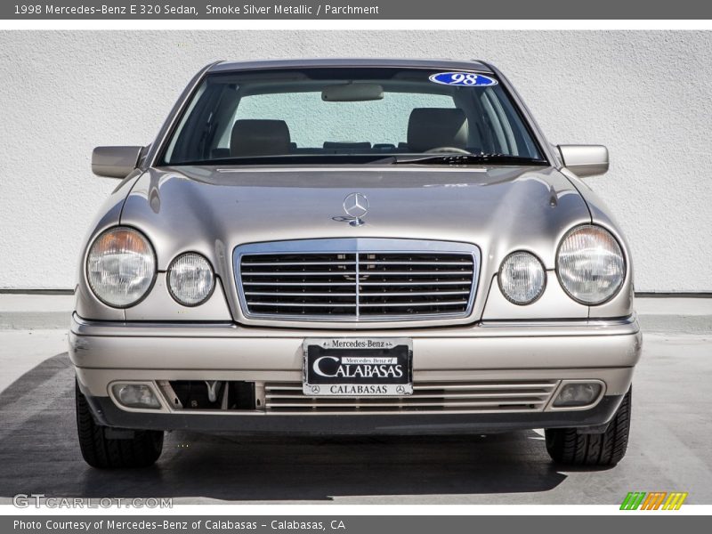 Smoke Silver Metallic / Parchment 1998 Mercedes-Benz E 320 Sedan
