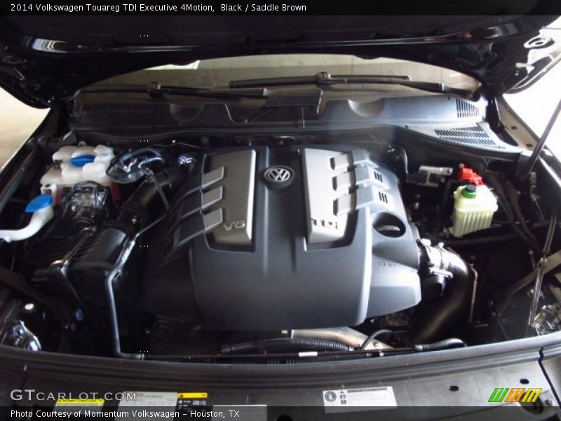 Black / Saddle Brown 2014 Volkswagen Touareg TDI Executive 4Motion