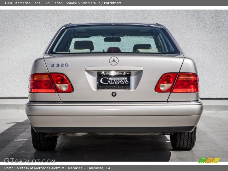 Smoke Silver Metallic / Parchment 1998 Mercedes-Benz E 320 Sedan