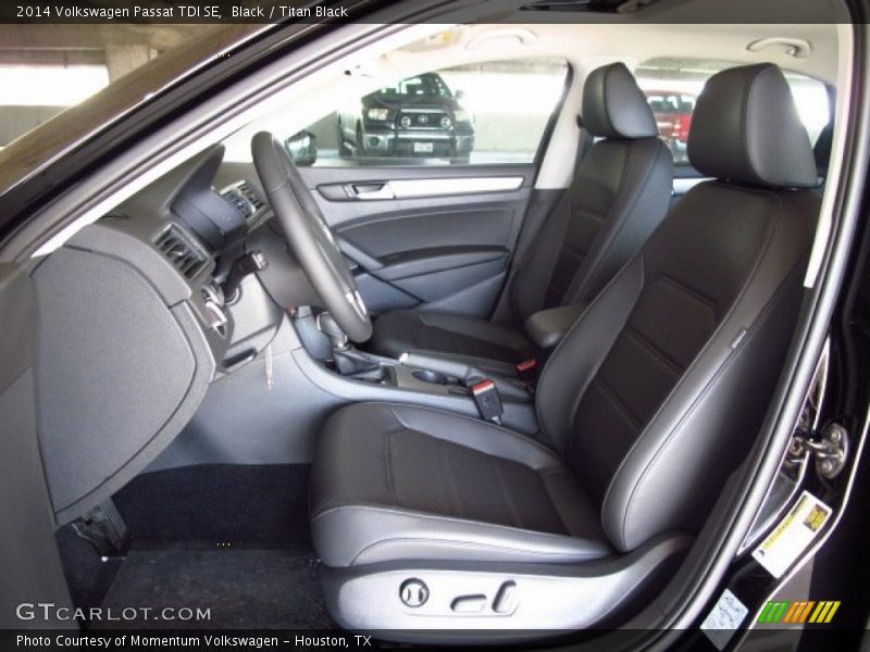 Black / Titan Black 2014 Volkswagen Passat TDI SE