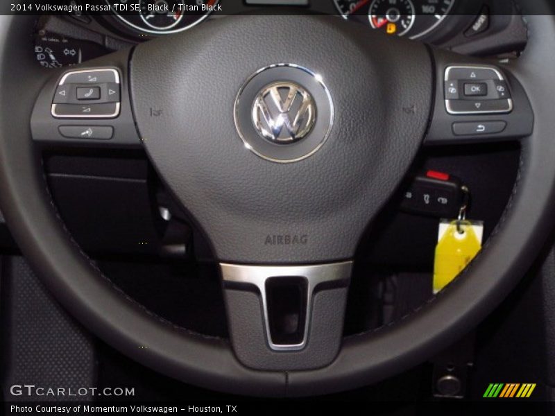 Black / Titan Black 2014 Volkswagen Passat TDI SE