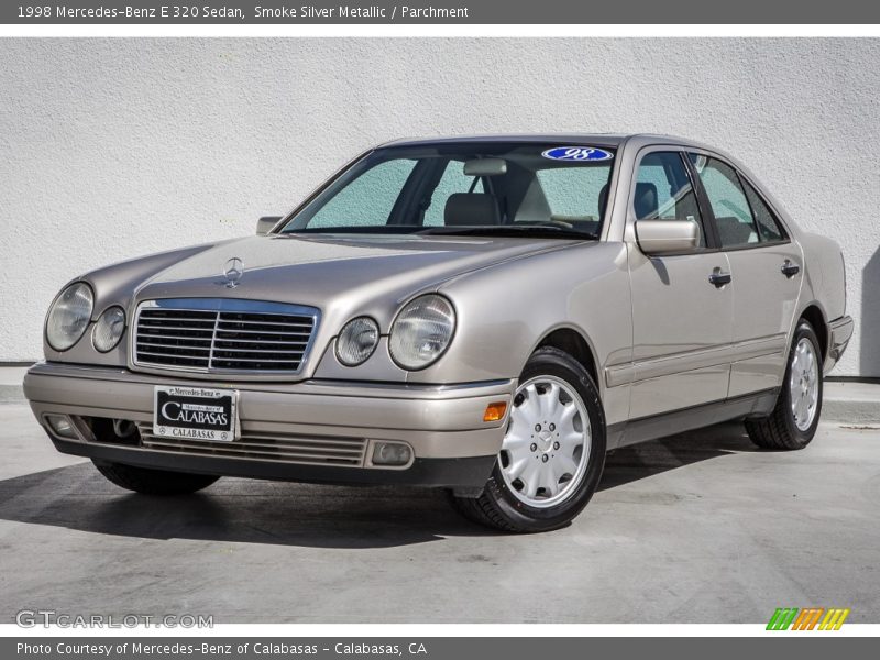 Smoke Silver Metallic / Parchment 1998 Mercedes-Benz E 320 Sedan