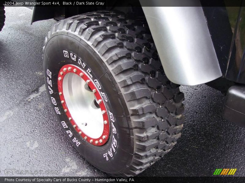 Black / Dark Slate Gray 2004 Jeep Wrangler Sport 4x4