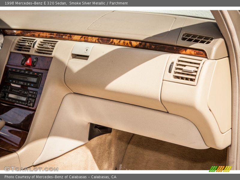 Smoke Silver Metallic / Parchment 1998 Mercedes-Benz E 320 Sedan