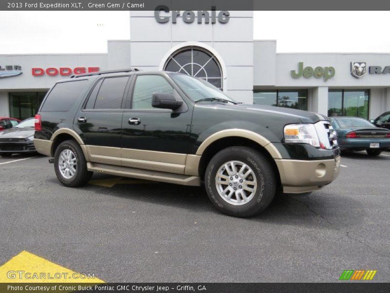 Green Gem / Camel 2013 Ford Expedition XLT