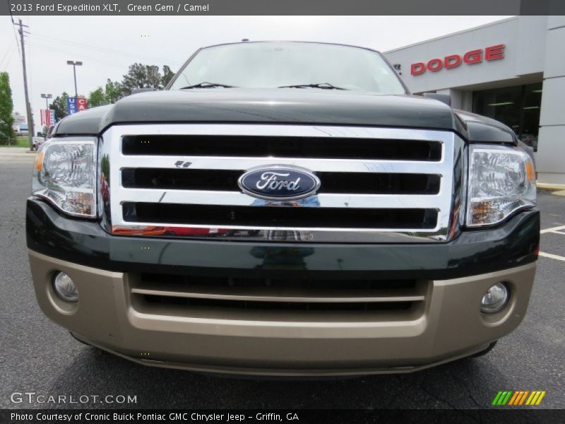 Green Gem / Camel 2013 Ford Expedition XLT