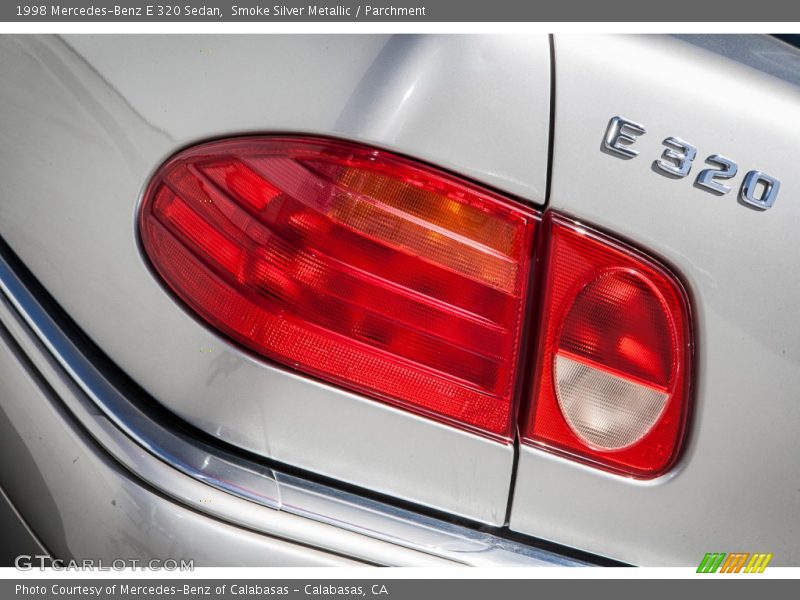 Smoke Silver Metallic / Parchment 1998 Mercedes-Benz E 320 Sedan