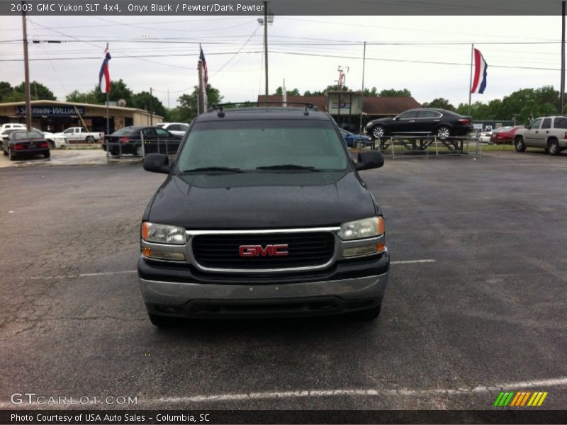 Onyx Black / Pewter/Dark Pewter 2003 GMC Yukon SLT 4x4