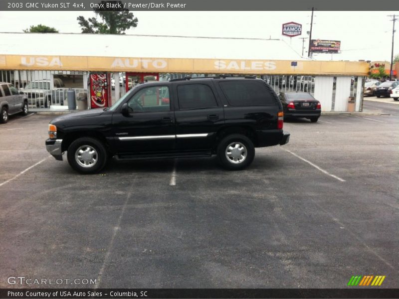 Onyx Black / Pewter/Dark Pewter 2003 GMC Yukon SLT 4x4
