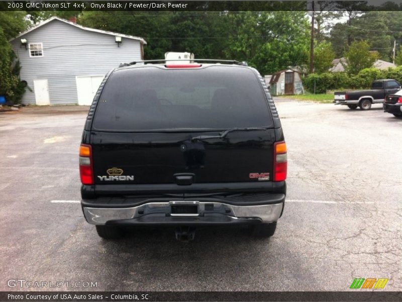 Onyx Black / Pewter/Dark Pewter 2003 GMC Yukon SLT 4x4