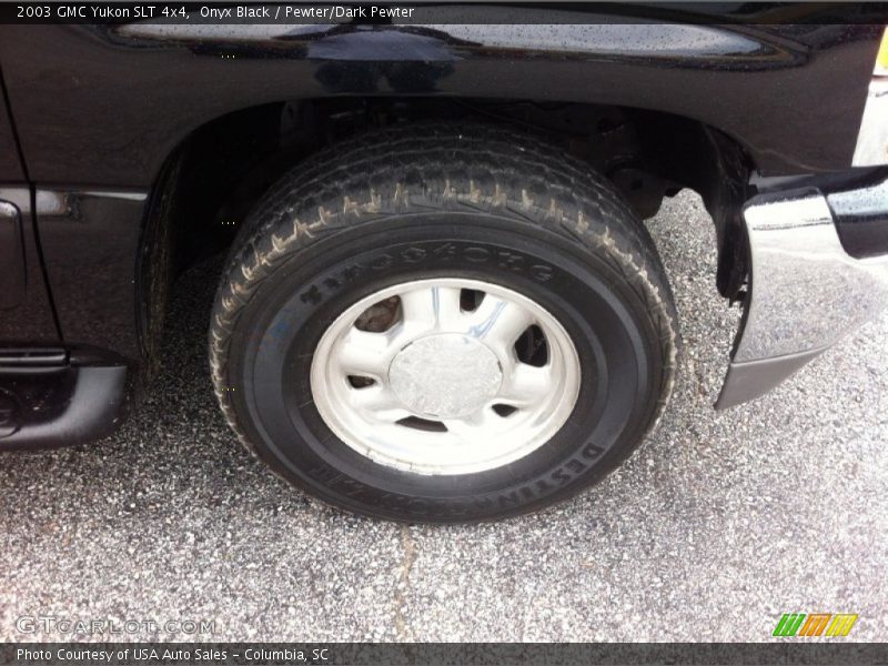 Onyx Black / Pewter/Dark Pewter 2003 GMC Yukon SLT 4x4