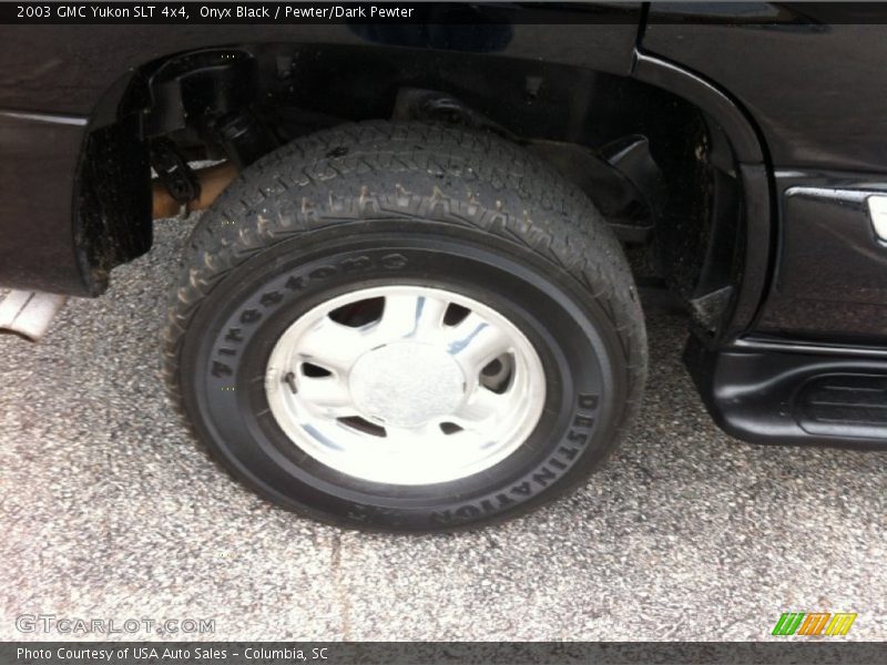 Onyx Black / Pewter/Dark Pewter 2003 GMC Yukon SLT 4x4