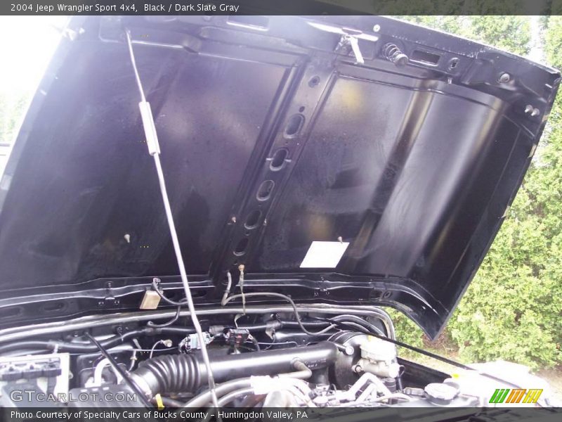 Black / Dark Slate Gray 2004 Jeep Wrangler Sport 4x4