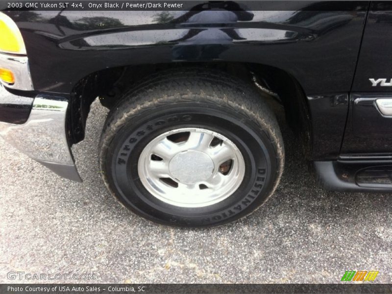 Onyx Black / Pewter/Dark Pewter 2003 GMC Yukon SLT 4x4