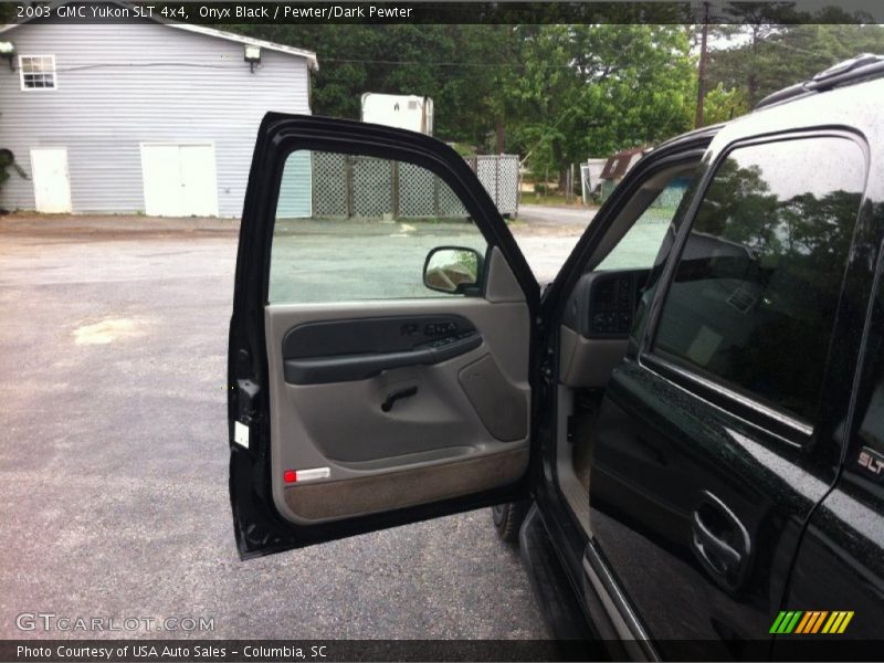 Onyx Black / Pewter/Dark Pewter 2003 GMC Yukon SLT 4x4