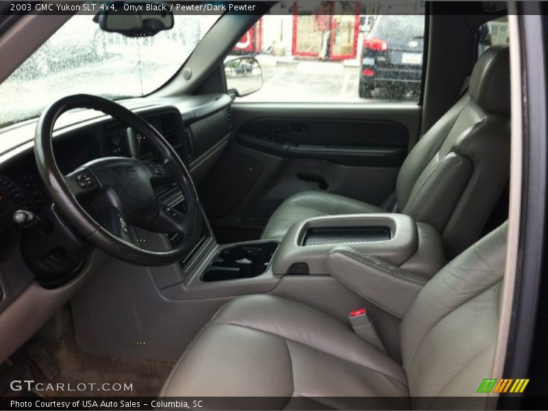 Onyx Black / Pewter/Dark Pewter 2003 GMC Yukon SLT 4x4