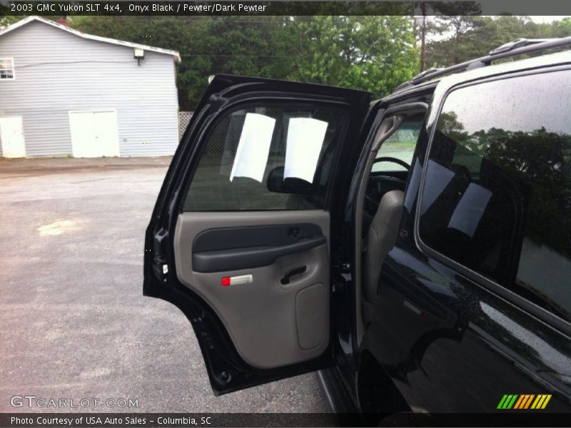 Onyx Black / Pewter/Dark Pewter 2003 GMC Yukon SLT 4x4