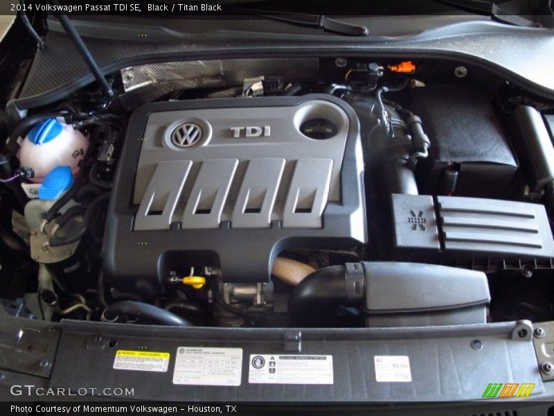 Black / Titan Black 2014 Volkswagen Passat TDI SE