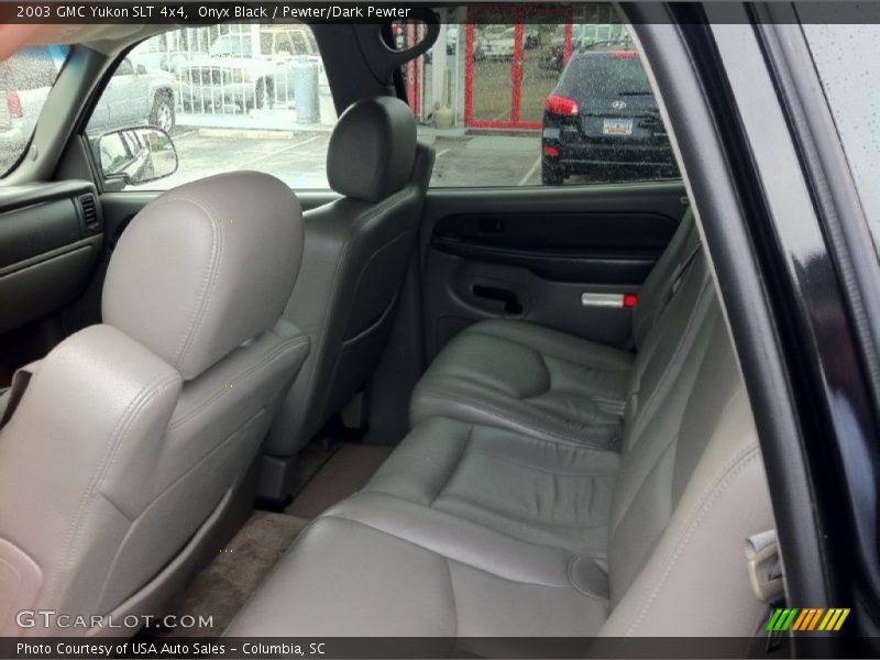 Onyx Black / Pewter/Dark Pewter 2003 GMC Yukon SLT 4x4
