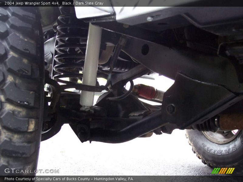 Black / Dark Slate Gray 2004 Jeep Wrangler Sport 4x4