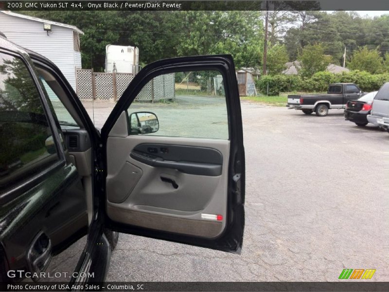 Onyx Black / Pewter/Dark Pewter 2003 GMC Yukon SLT 4x4
