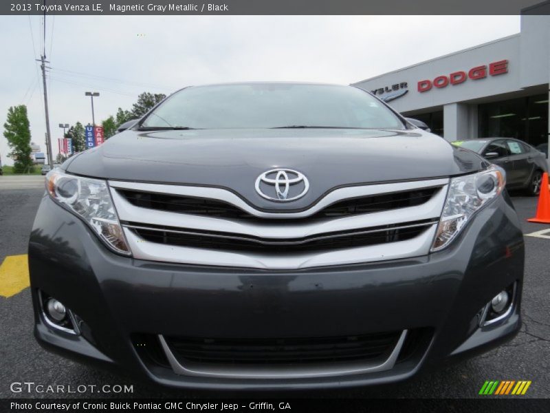 Magnetic Gray Metallic / Black 2013 Toyota Venza LE