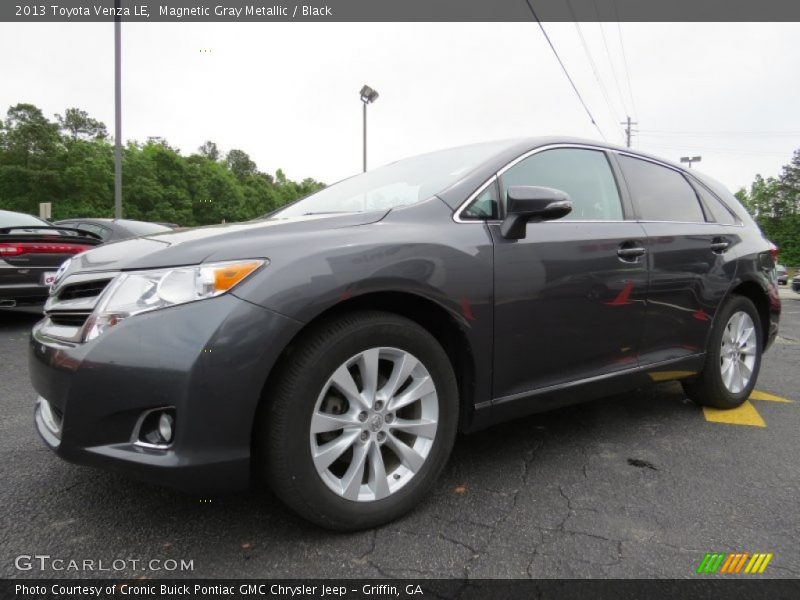 Magnetic Gray Metallic / Black 2013 Toyota Venza LE