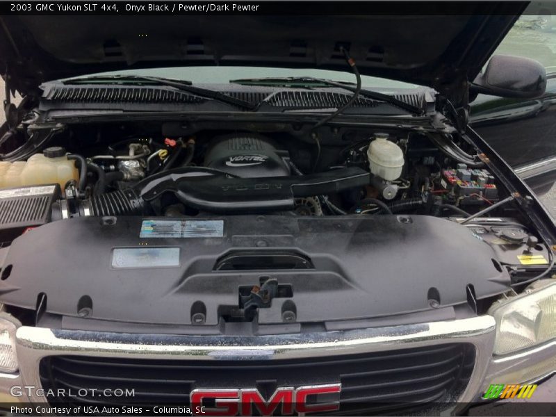 Onyx Black / Pewter/Dark Pewter 2003 GMC Yukon SLT 4x4
