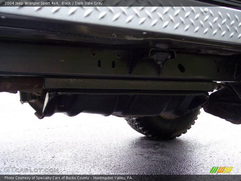 Black / Dark Slate Gray 2004 Jeep Wrangler Sport 4x4