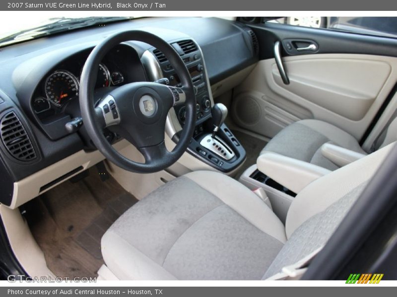 Black Onyx / Tan 2007 Saturn VUE Green Line Hybrid