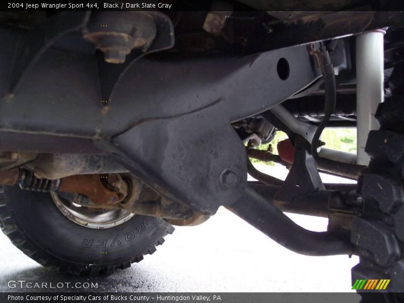 Black / Dark Slate Gray 2004 Jeep Wrangler Sport 4x4