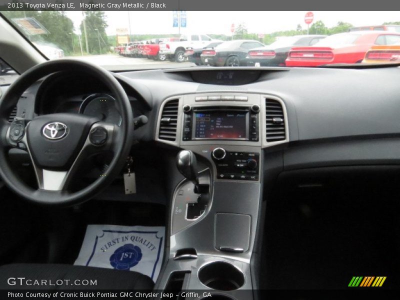 Magnetic Gray Metallic / Black 2013 Toyota Venza LE