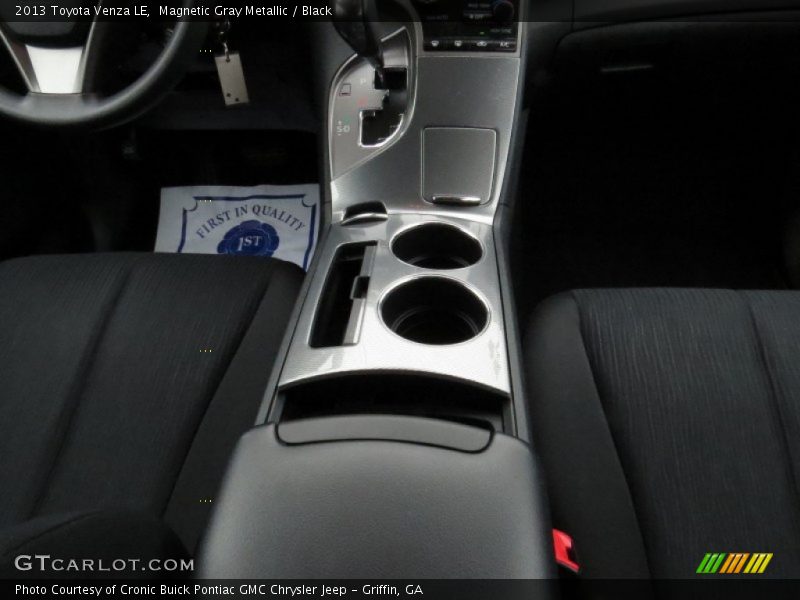 Magnetic Gray Metallic / Black 2013 Toyota Venza LE