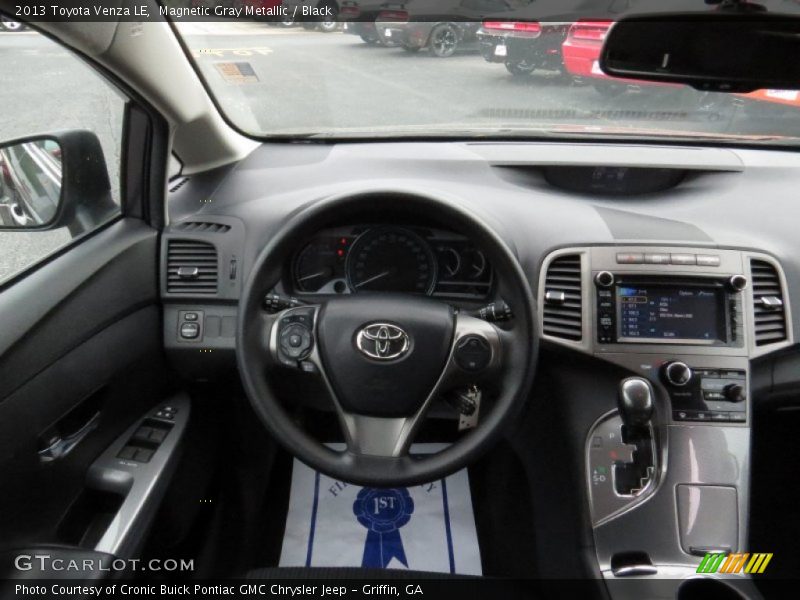 Magnetic Gray Metallic / Black 2013 Toyota Venza LE