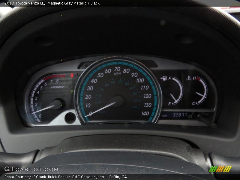 Magnetic Gray Metallic / Black 2013 Toyota Venza LE