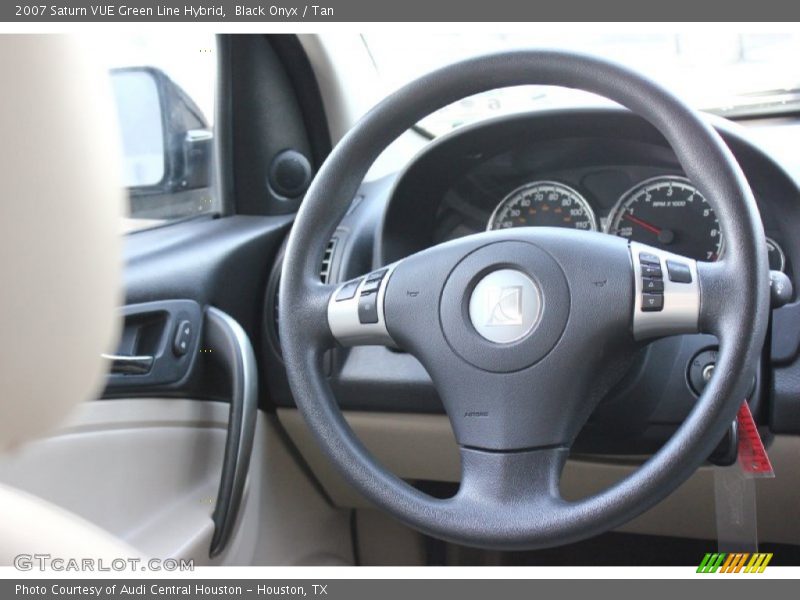 Black Onyx / Tan 2007 Saturn VUE Green Line Hybrid