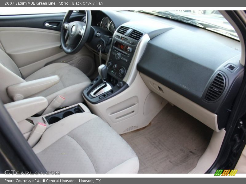 Black Onyx / Tan 2007 Saturn VUE Green Line Hybrid