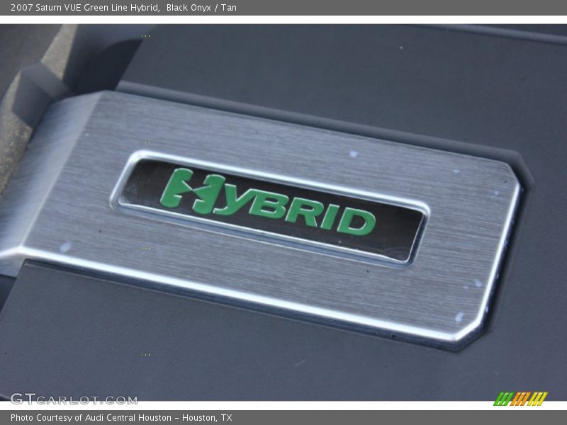 Black Onyx / Tan 2007 Saturn VUE Green Line Hybrid