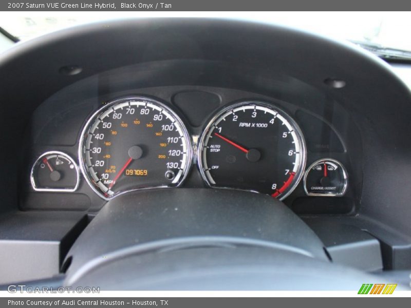 Black Onyx / Tan 2007 Saturn VUE Green Line Hybrid
